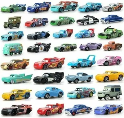 Disney Pixar Cars Lot Lightning McQueen 1:55 Diecast Model Car Toys Gift