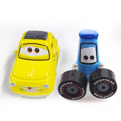 New Disney Pixar Cars Luigi&guido tyre-3 1:55 Diecast Toy Vehicle Loose Car