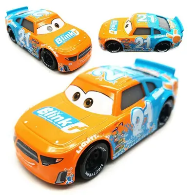 Disney Pixar Cars NO.21 Speedy Comet 1:55 Diecast Toys Kids Party Boy Gift New~