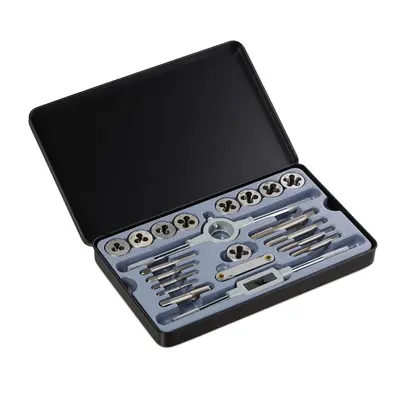 Gewindeschneider set Innengewindeschneider 9 Teile Carbonstahl Gewindebohrer Set