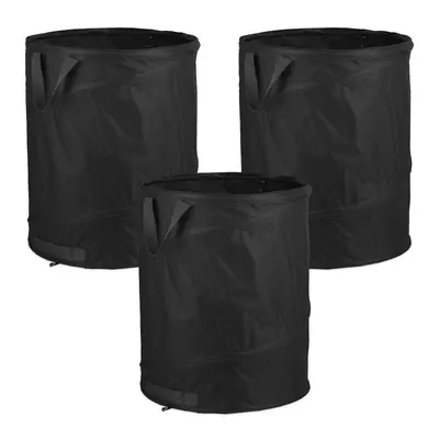 Laubsack Gartenabfallsack Grünabfallbehälter Grünschnittbehälter 3er Set