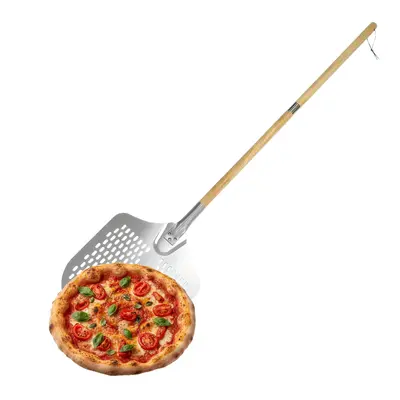 Pizzaschieber Pizzaschaufel Pizzawender Pizzaheber Pizzadreher perforiert XXL