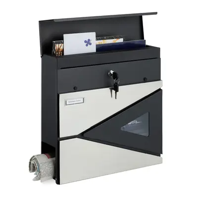 Briefkasten Wandbriefkasten Postkasten Zeitungsbox pulverbeschichtet Postbox