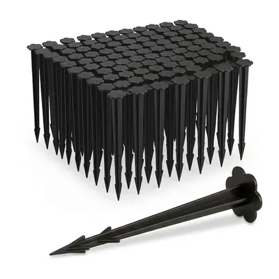 Erdnägel kunststoff Bodenanker Set Gartenspiesse UV-beständig wiederverwendbar