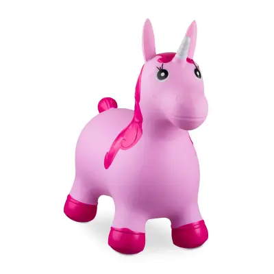 Hüpftier einhorn Spielzeugpferd bunt Hüpfspielzeug Einhorn Einhorn Hopper