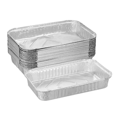 Aluschalen grill Alu-Tropfschalen Fettauffangschalen Einweg-Grillschalen