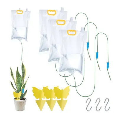 Tropfbewässerungsbeutel Bewässerungssystem Pflanzeninfusion Gelbsticker 4er Set