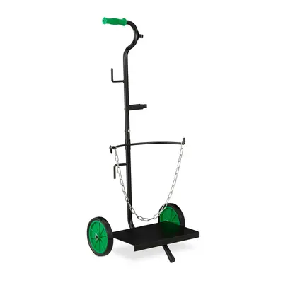 Gas transportwagen Gasflaschen Trolley Gasflaschenkarre max. 25 kg 3 Höhen