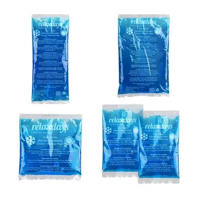 Kühlpads Kühlpack Kühlkompresse Kalt Warm Kompresse Kühlbeutel Kühlkissen Set
