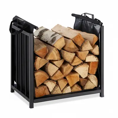 Kaminholzständer Kaminholzregal Holzständer Feuerholzhalter Feuerholzständer
