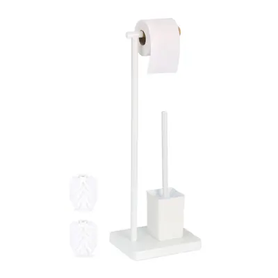WC Garnitur Toilettenpapierständer WC-Standgarnitur Bürstenständer Toilettenset