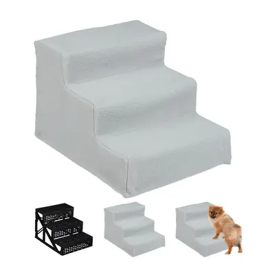 Hundetreppe Hundestiege Hunderampe Katzentreppe 3 Stufen leicht waschbar