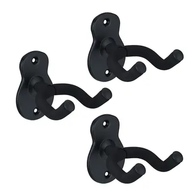 Gitarrenhalter Gitarrenwandhalter Gitarren Wandhalterung Ukulelenhalter 3er Set