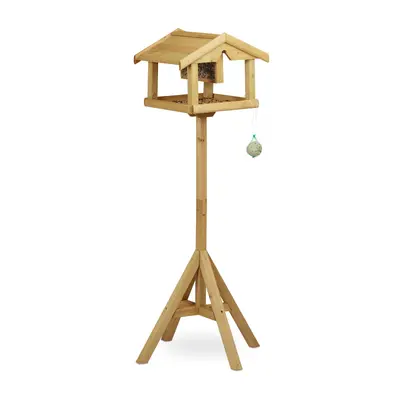 Vogelhaus mit ständer Vogelfutterstation Futterstation für Vögel 4 Füße