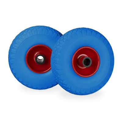 Sackkarrenrad Vollgummireifen Ersatzrad Set 26 cm Sackkarrenreifen 2 Stück