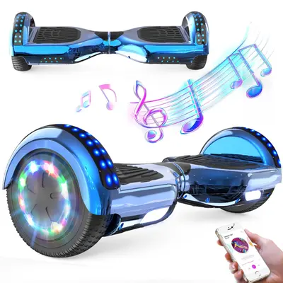 RCB Hoverboard 6,5 Zoll Balance Board Bluetooth LED Dual Motor 120W 10-12KM