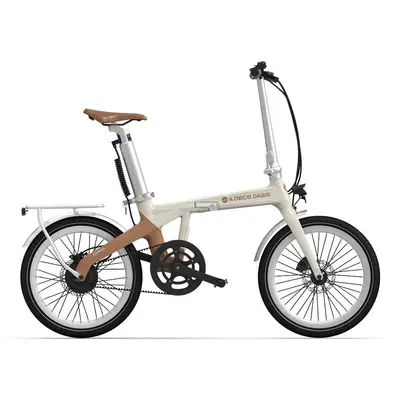 ADO Air Carbon EBike 20 Zoll Faltbares klapprad,Riemenantrieb,250W,GPS,APP,Weiß