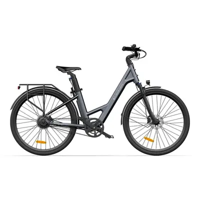 ADO Air28 E-bike, Pedelec, Riemaandrijving, 28 inch, Smart App, Grijs