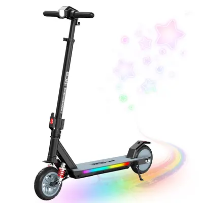 RCB R12 Max Kinder Elektro Scooter mit Federung 15km Reichweite LED 6-12 J.