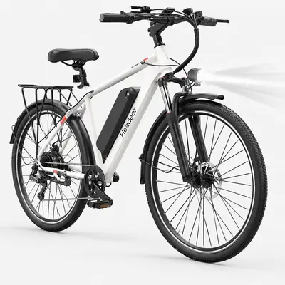 E Bike Damen Herren, 26 Zoll Elektrofahrrad bis zu 100 km Reichweite, 48V 15Ah
