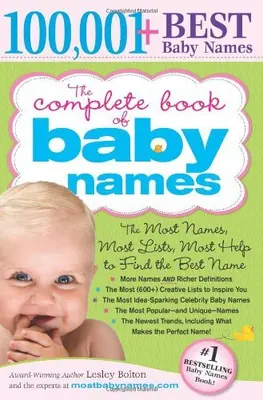 The Complete Book of Baby Names By Lesley Bolton