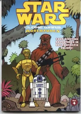 Star Wars - Clone Wars Adventures: v. 4 By Haden Blackman, Ryan Kaufman, Justin