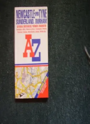 A-Z Straßenatlas von Newcastle-Upon-Tyne, Sunderland & Dur Pb