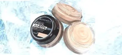 Rimmel Cool Matte Mousse Foundation -100 Ivory- New