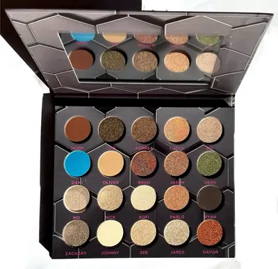 Beebeauty London Barbarella Eyeshadow Palette Reflected Shadows Velvety 30g