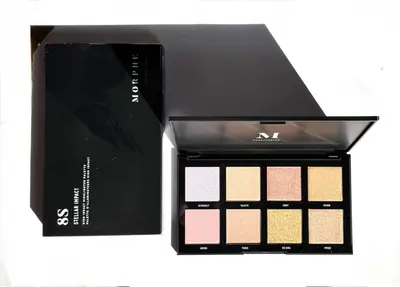 Morphe 8S Stellar Impact High Impact Highlighter Palette 28g
