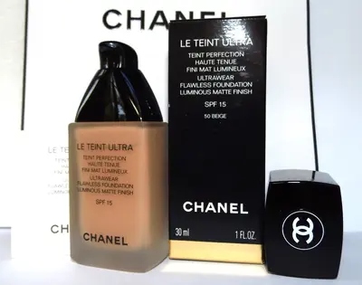 Chanel Le Teint Ultra Ultrawear Flawless Foundation No.50 Beige 30ml