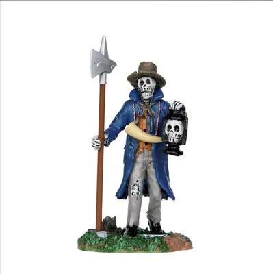 Lemax CREEPY NIGHT WATCHMAN #32108 Halloween Spooky Town Village 2013 NEU