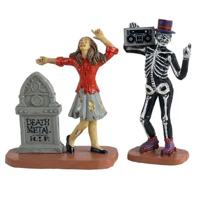 Lemax UNDEAD GROOVE Set 2 # 12013 Halloween Spooky Town Village Figur NEU