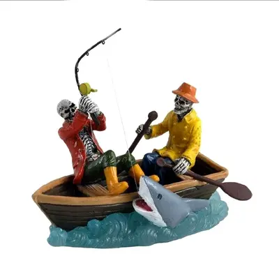 Lemax DEAD IN THE WATER # 12012 Halloween Spooky Town Village 2021 NEU