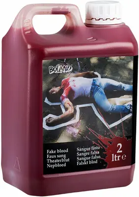 2 LITER THEATERBLUT - Kunstblut Filmblut Theater Blut Halloween Kanister Blood