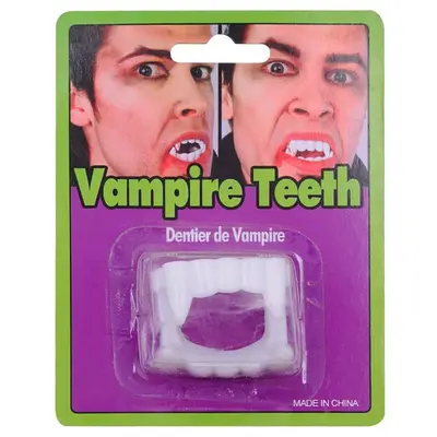 VAMPIR ZÄHNE Verkleidung Dracula Halloween Mottoparty Vampirgebiss - für Kinder