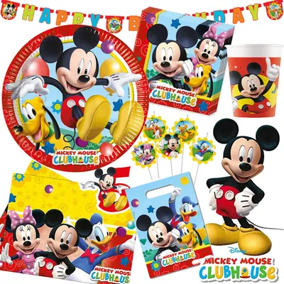 MICKEY MOUSE KINDERGEBURTSTAG -Party Deko Mitgebsel Kinder Geburtstag Micky Maus