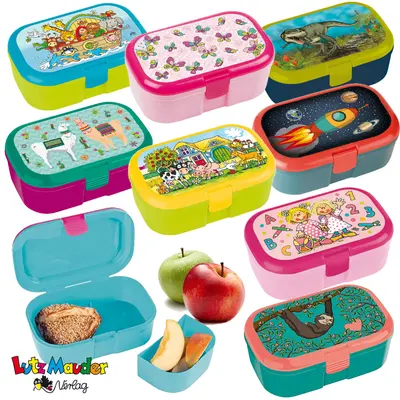 LUNCHBOX für KINDER - Brotdose Brotbox Schule KIGA KITA Kindergarten LUTZ MAUDER