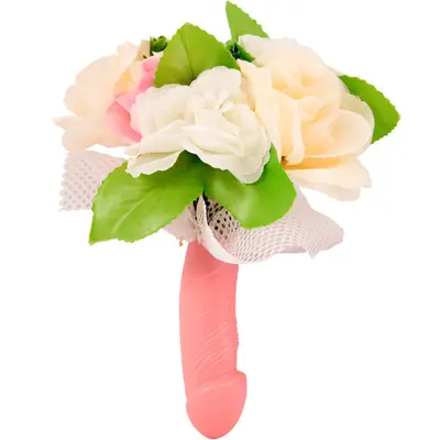 Penis Blumenstrauss 22cm Pimmel Bouquet Scherzartikel JGA Hens Night -Echter Gag