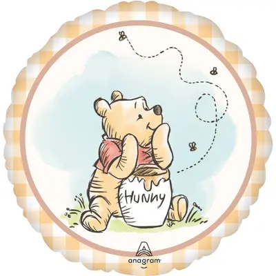 WINNIE THE POOH Folienballon Kinder Geburtstag Party Deko Geschenk Honey - 45cm
