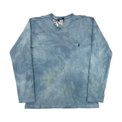 Ralph Lauren Tie Dye Langarm T-Shirt - Large