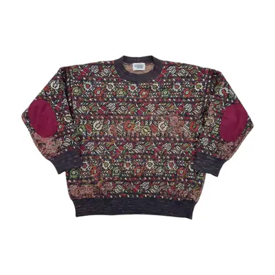Vintage Missoni 90s Woll- Pullover Sweatshirt - XL Herren