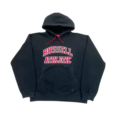 Russell Athletic 90s Warp Logo Hoodie - XXL