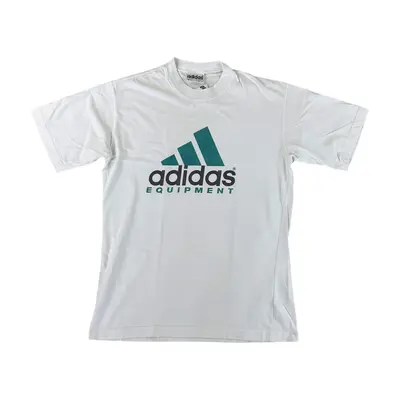 Vintage Adidas Equipment Iconic RARE 90s Printed T-Shirt - Large Herren