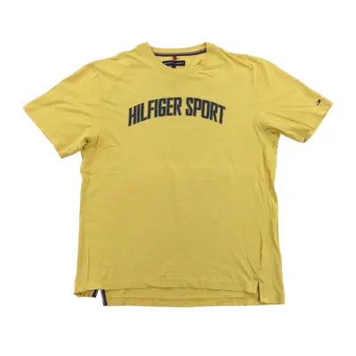 Tommy Hilfiger Sport Rundhals Kurzarm Top T-Shirt - Large