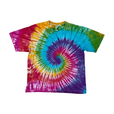 Vintage Tie Dye 90s Batik Colorful Retro T-Shirt - XL Herren