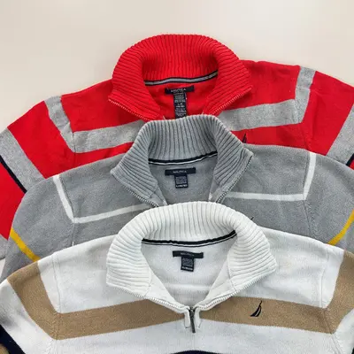 Nautica Sweatshirt Pullover 3 Stück Pieces Lot - Kinder/L