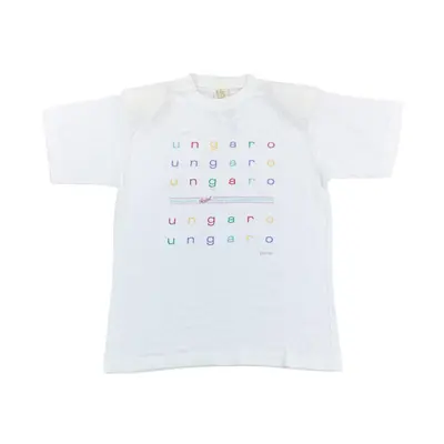 Ungaro Persol 1989 Rundhals Kurzarm Top T-Shirt - Small