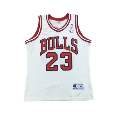 Champion 90s Jordan Chicago Bulls Jersey Sport Basketball Trikot - XS