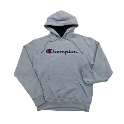 Champion Spellout Hoodie Jumper hooded Pullover Kapuzenpullover - Medium